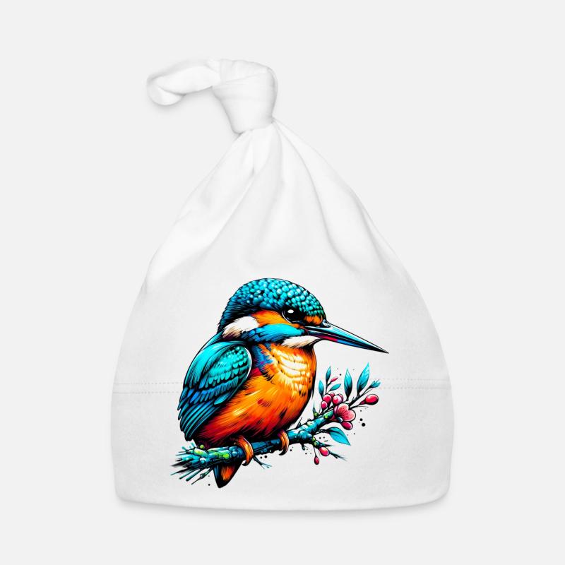 Eisvogel Baby Bio-Mütze