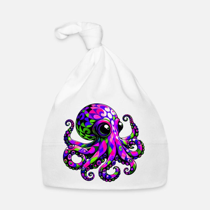 Pieuvre Bonnet bio Bébé