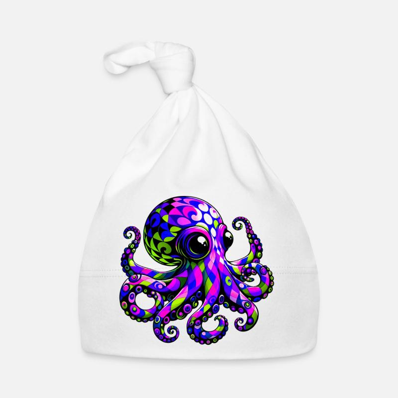 Pieuvre Bonnet bio Bébé