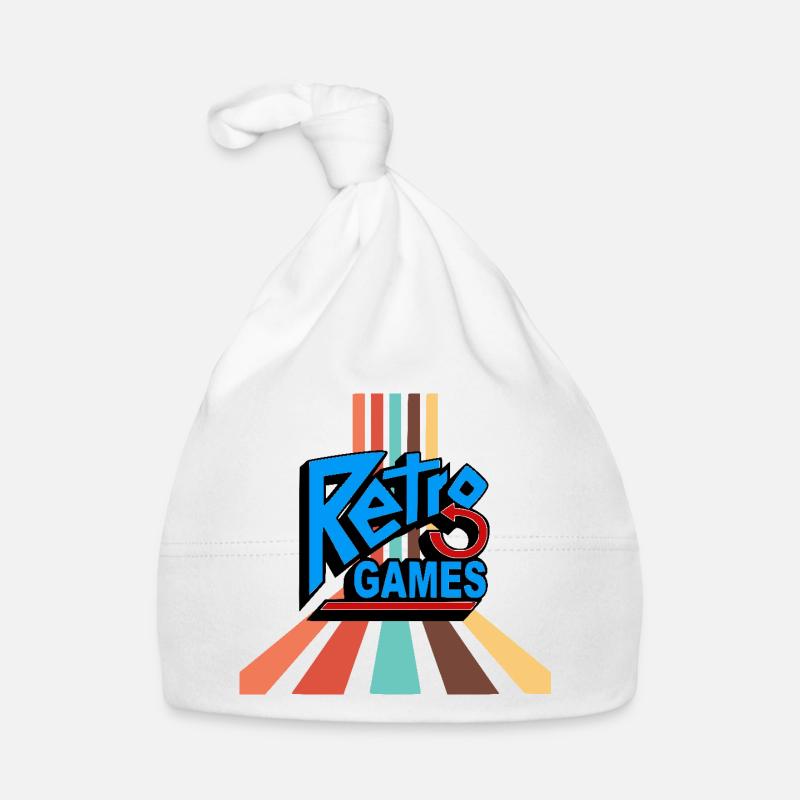 Retro-Spiele Baby Bio-Mütze