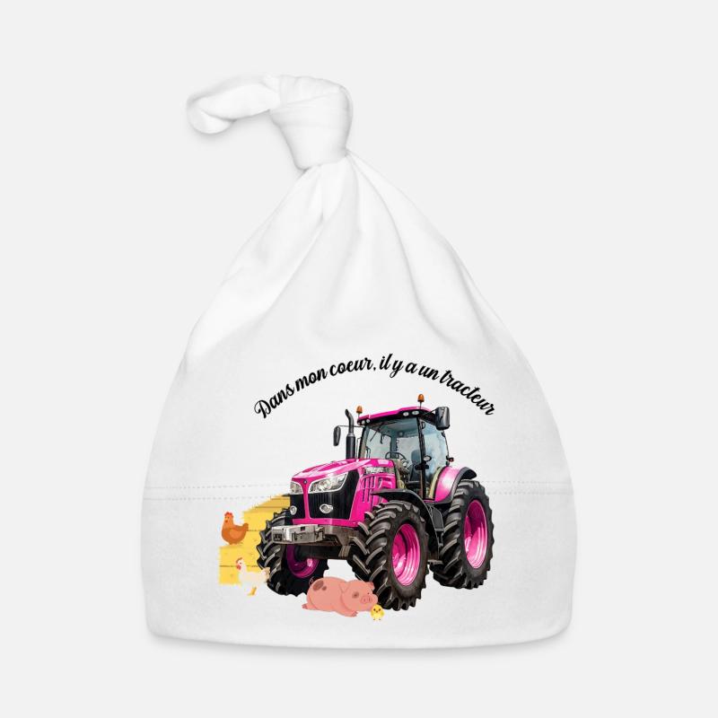 Traktor-Lüfter Baby Bio-Mütze