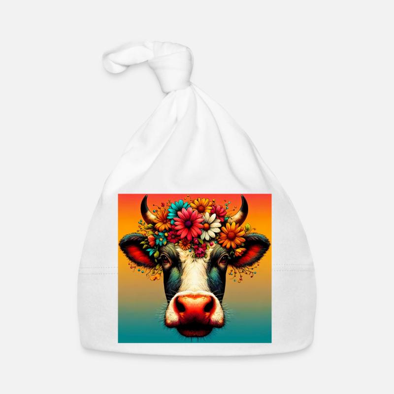 cow Organic Baby Cap