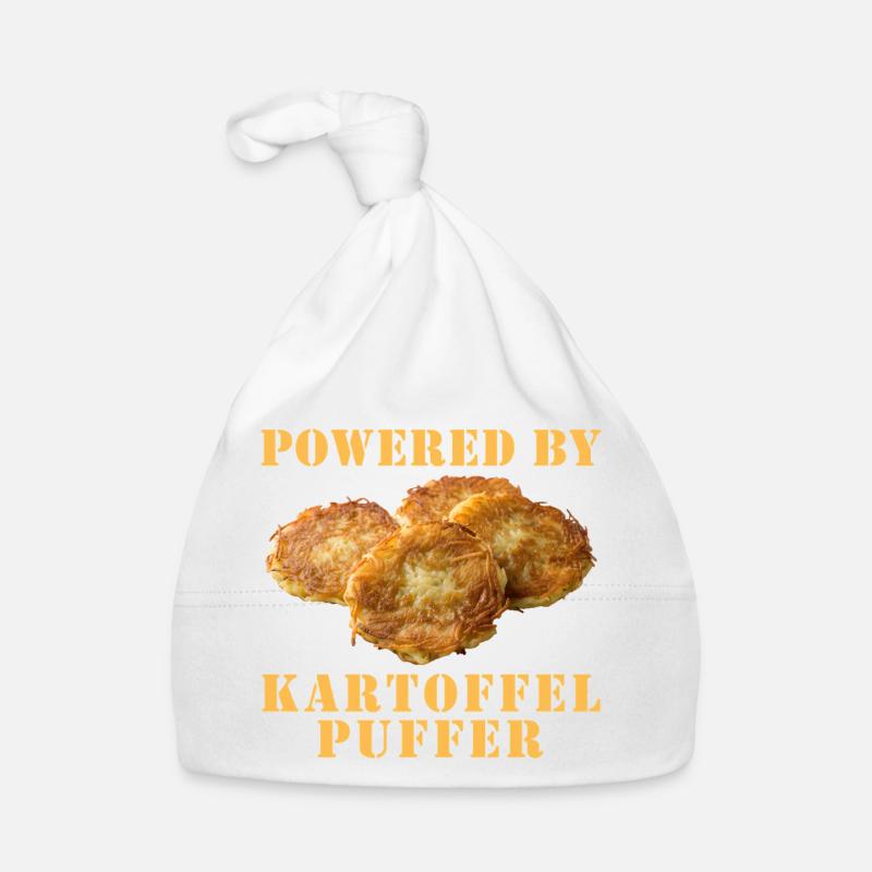Powered by Kartoffelpuffer Organic Baby Cap