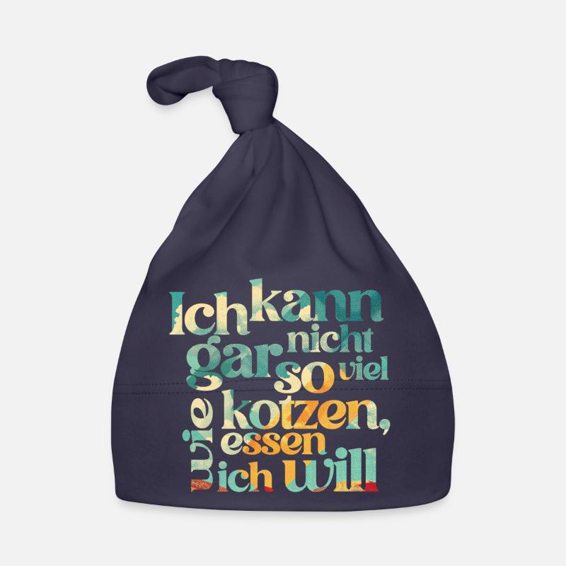 I CAN'T PUKE AS MUCH AS I EAT... Organic Baby Cap