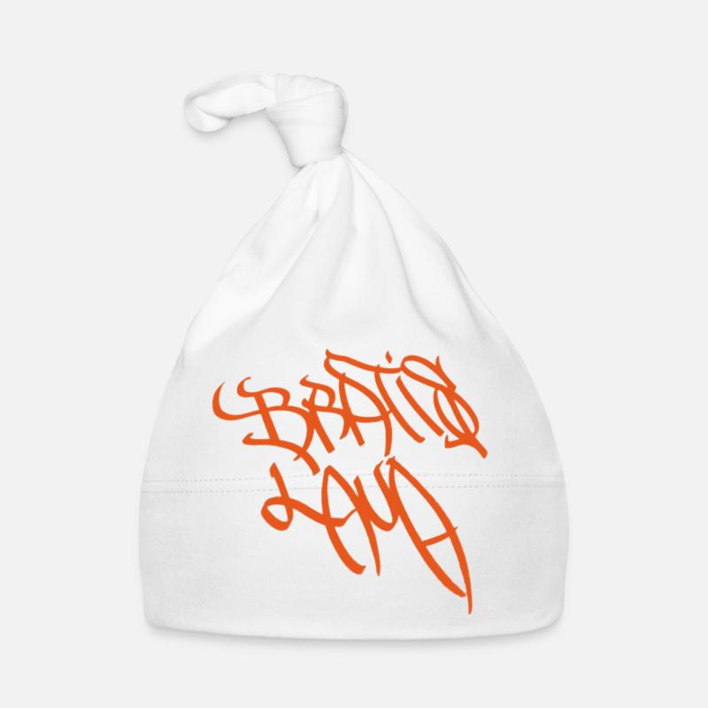 Graffiti expressif de Bratislava Bonnet bio Bébé