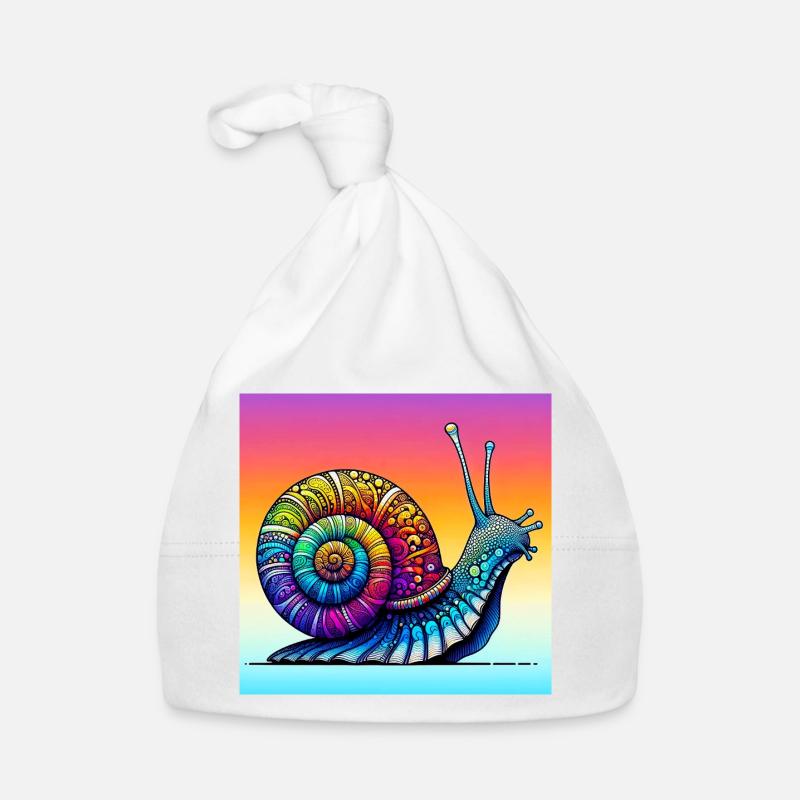 Snail Organic Baby Cap