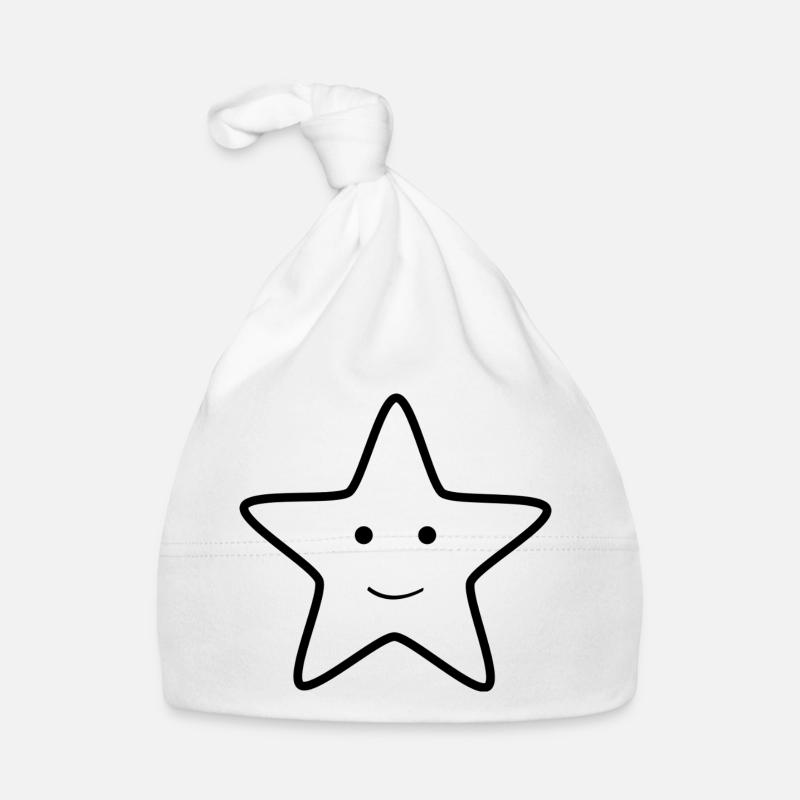 Star smile Organic Baby Cap
