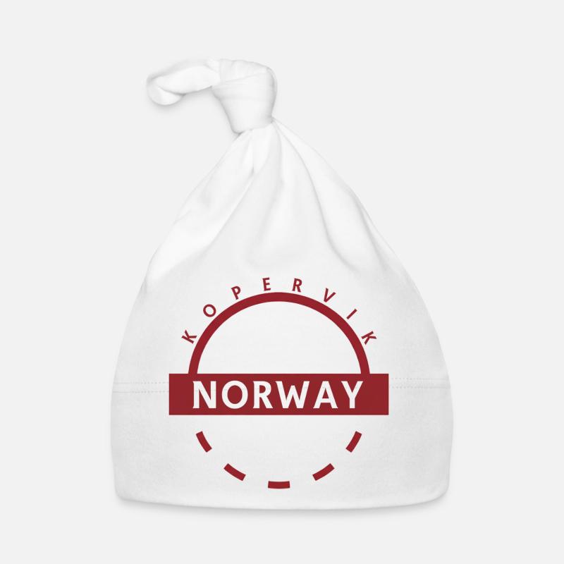 Norway Vintage Shield Emblem Organic Baby Cap