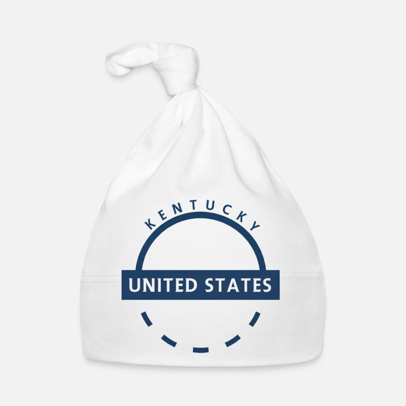 Emblème du Kentucky USA Bonnet bio Bébé