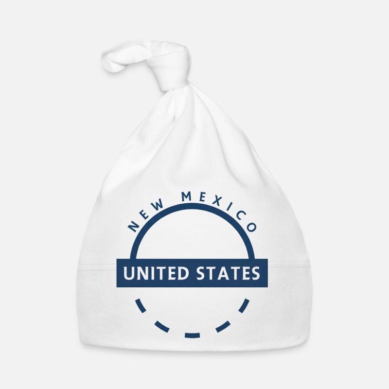 New Mexico USA-Abzeichen Baby Bio-Mütze