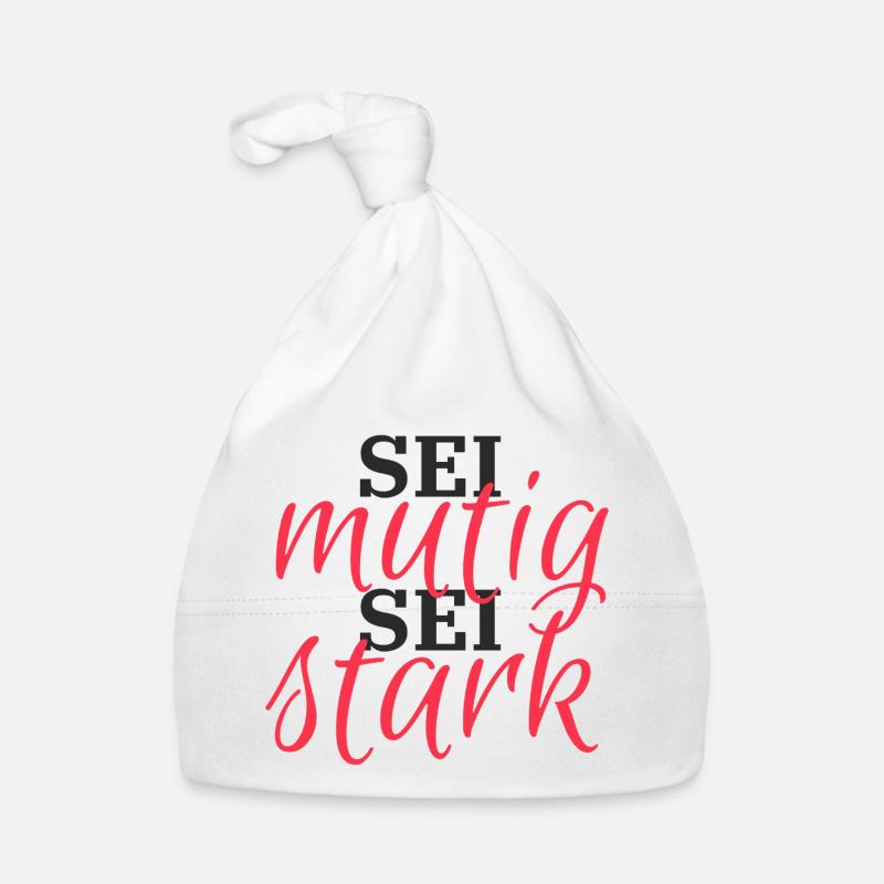 Sei mutig, Sei Stark Baby Bio-Mütze