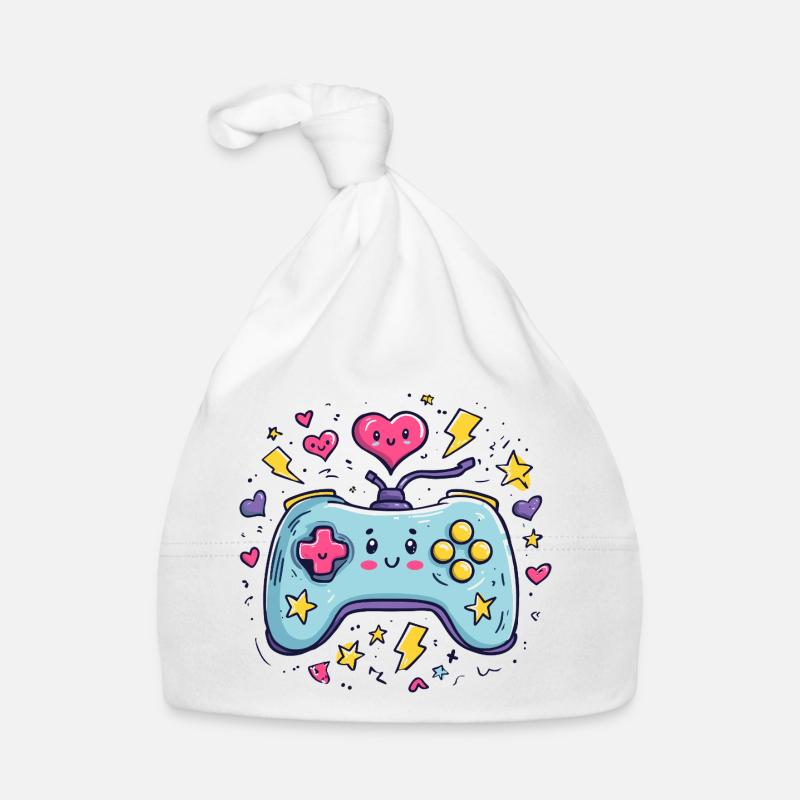 Kawaii Controller Herzfreude Baby Bio-Mütze