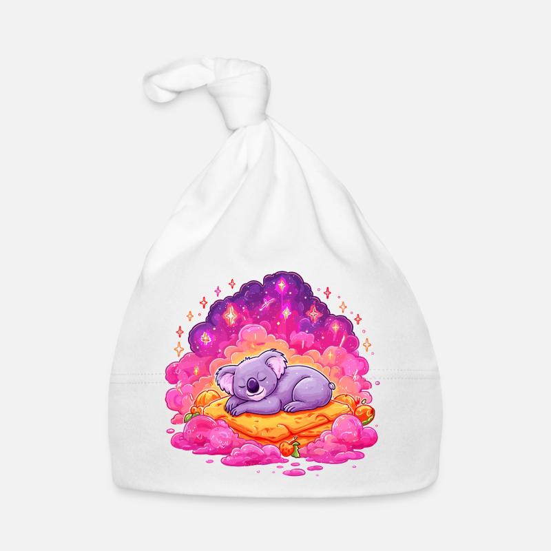 Câlin, Koala Rêve Arc-en-ciel Bonnet bio Bébé
