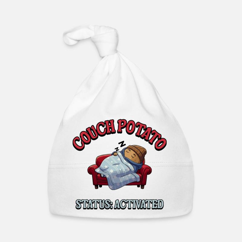 Couch Potato Baby Bio-Mütze