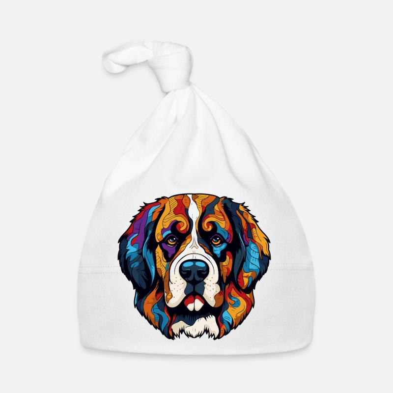 Dog Comic Organic Baby Cap