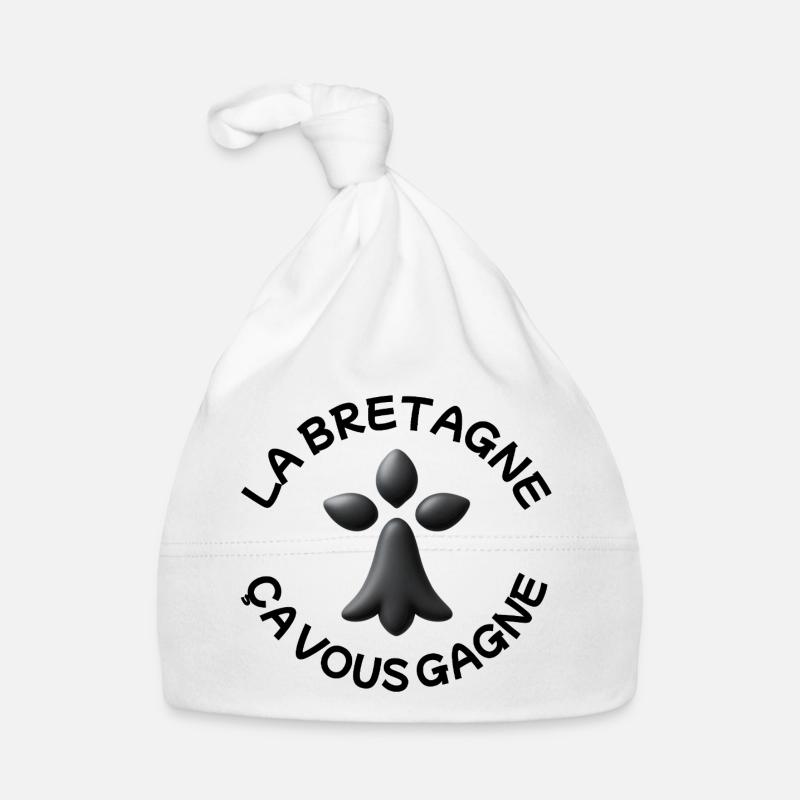 Bretagne, breton, bretonne Bonnet bio Bébé