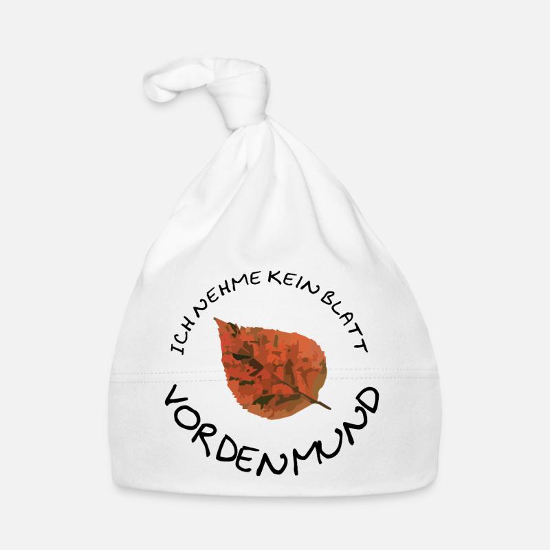 Don't mince your words Organic Baby Cap