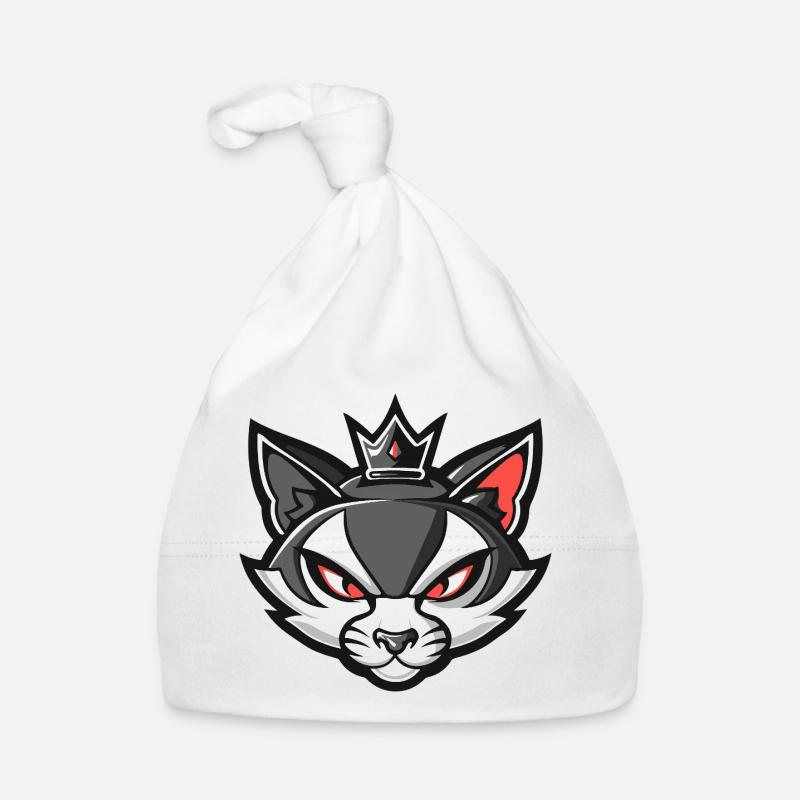 Couronne tête de chat Bonnet bio Bébé