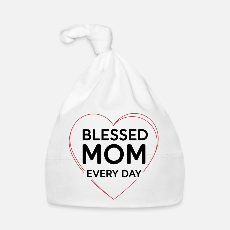Glückliche Mama Jeden Tag Mama Geschenk Baby Bio-Mütze