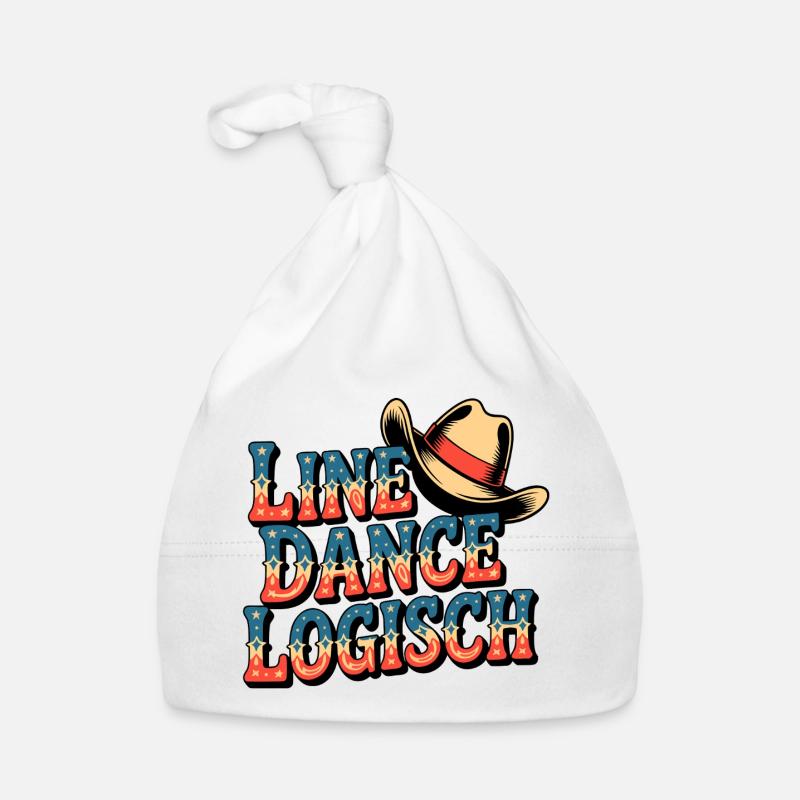 Line Dance Logisch Baby Bio-Mütze
