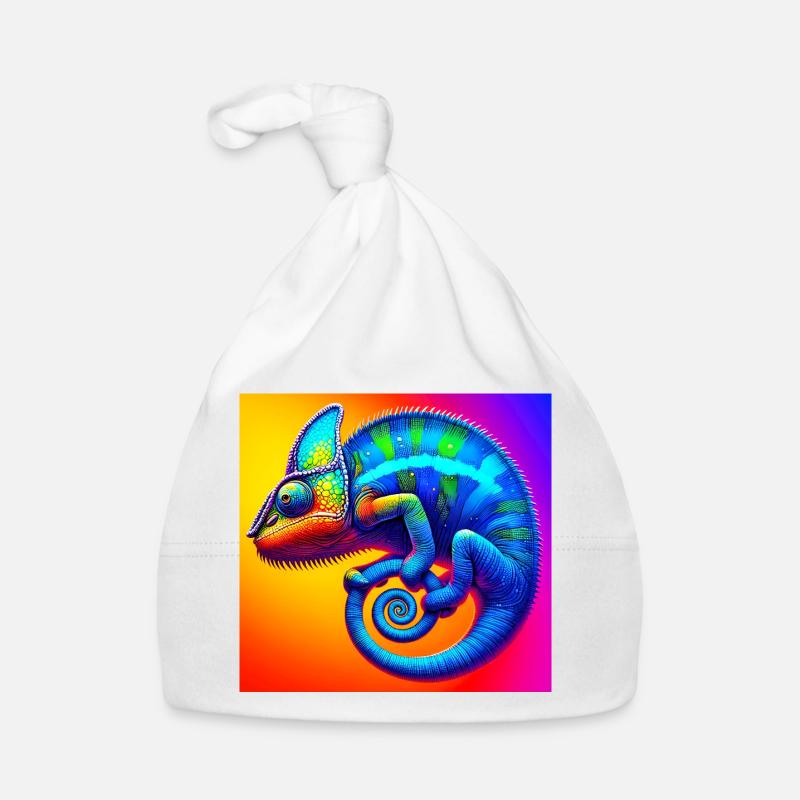 caméléon Bonnet bio Bébé