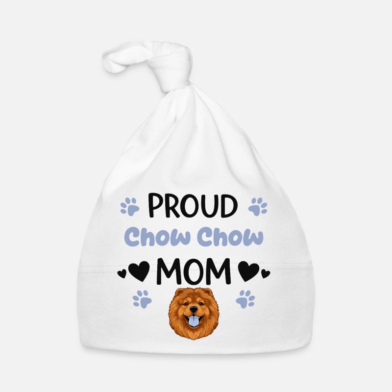Proud Chow Mother, Chow-chow Organic Baby Cap