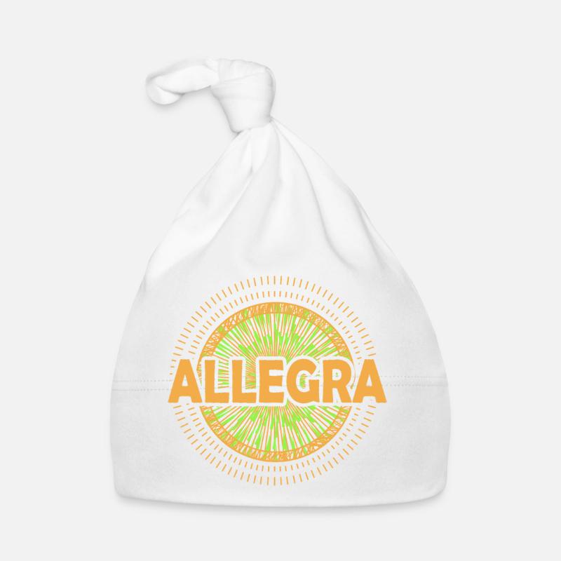 AllegrUn logo Sunburst Bonnet bio Bébé