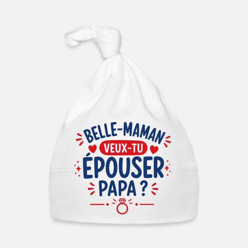 Belle-maman propose-t-elle Papa ? Bonnet bio Bébé