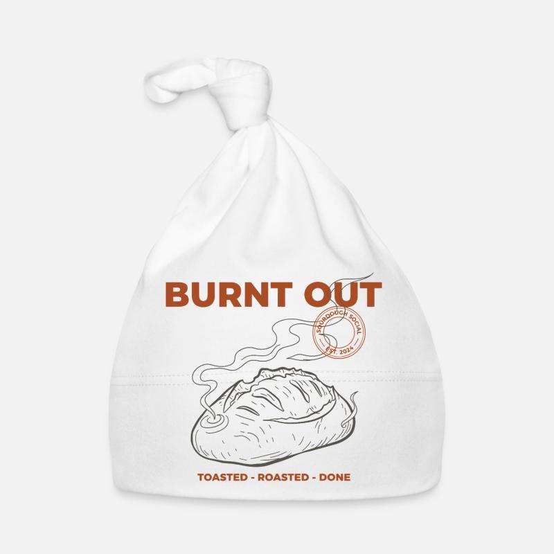 Sourdough Bread Baking Burnt Out Baker Era Organic Baby Cap