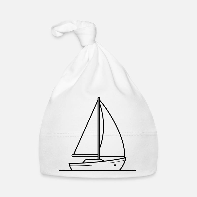 Segelschiff Baby Bio-Mütze