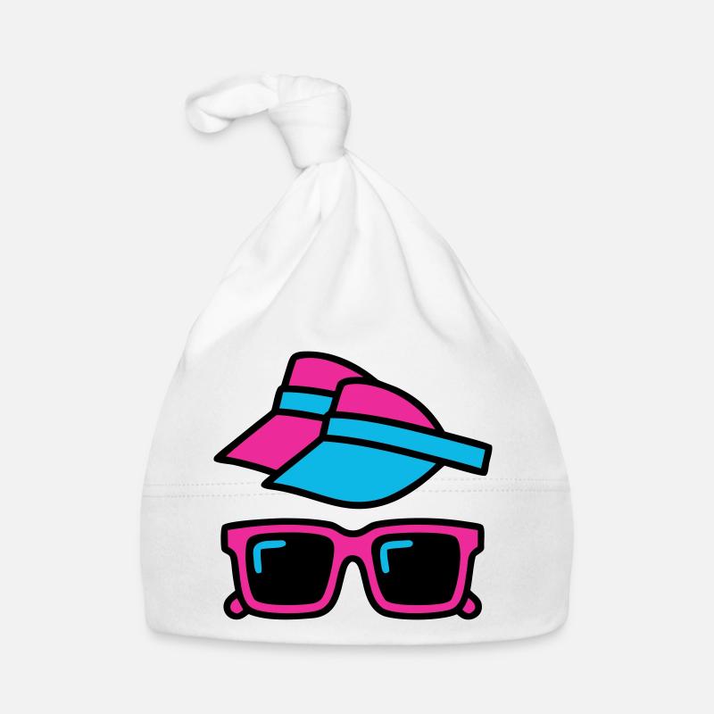 Ensemble de lunettes pare-soleil des années 80 Bonnet bio Bébé