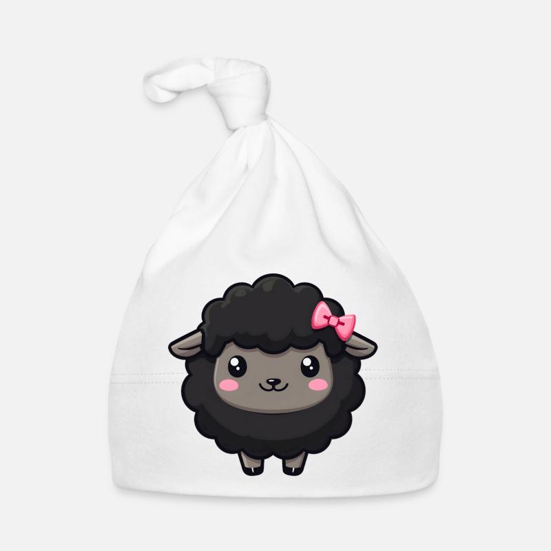 black sheep Organic Baby Cap