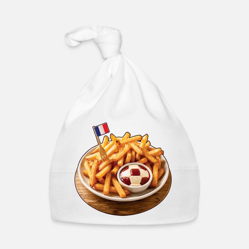 Frites foot et soirée de match Organic Baby Cap