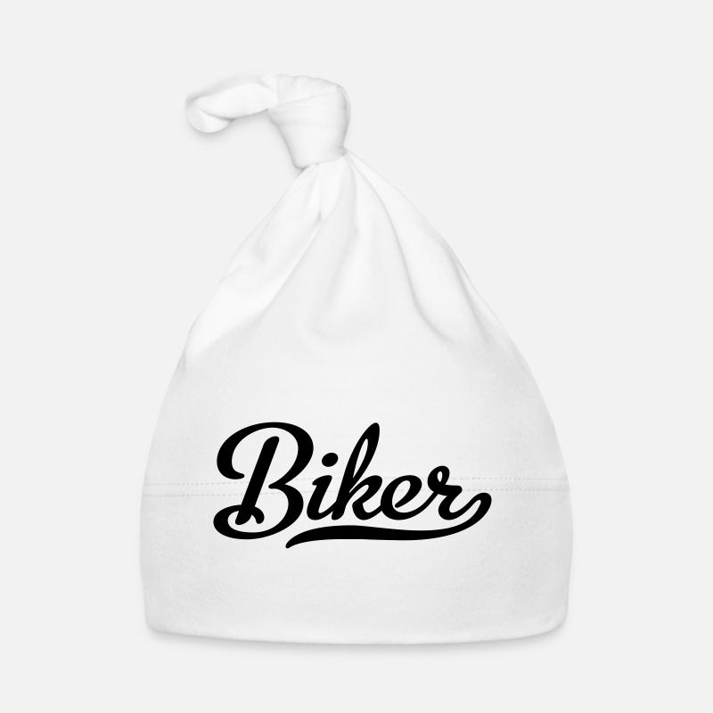 Biker - Baby Bio-Mütze - Weiß