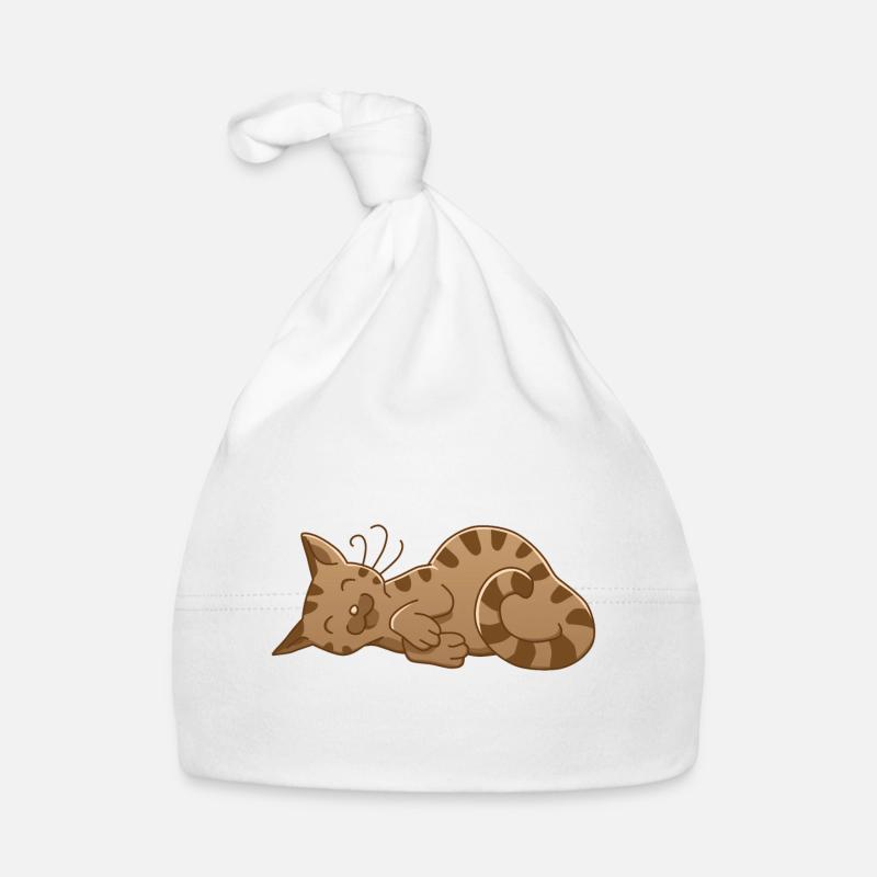 chat dormant Bonnet bio Bébé