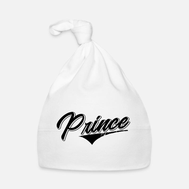 prince papa maman garçon naissance cadeau d’anniversaire Bonnet bio Bébé