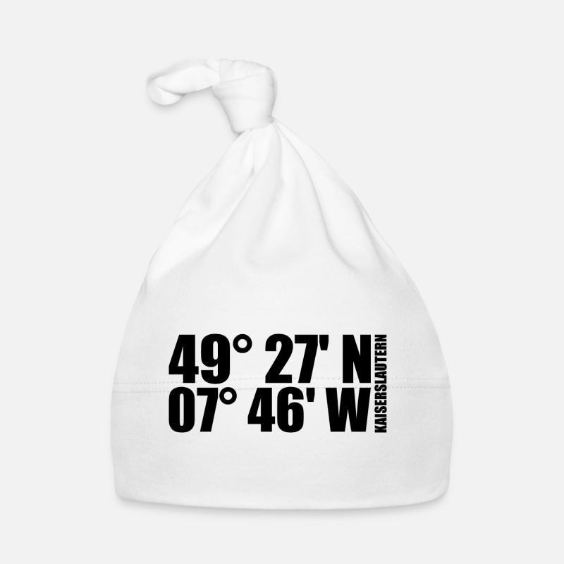 Kaiserslautern coordinates Organic Baby Cap