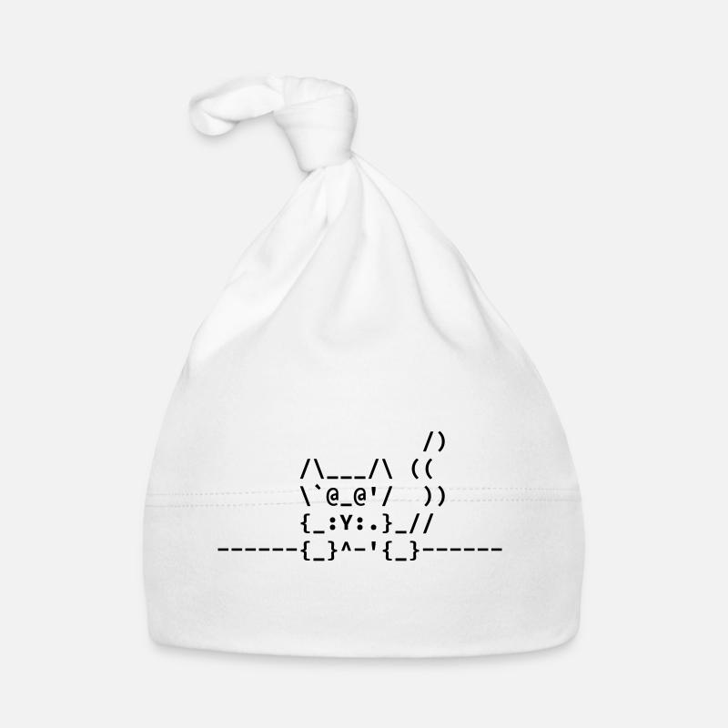 Chat Ascii Bonnet bio Bébé