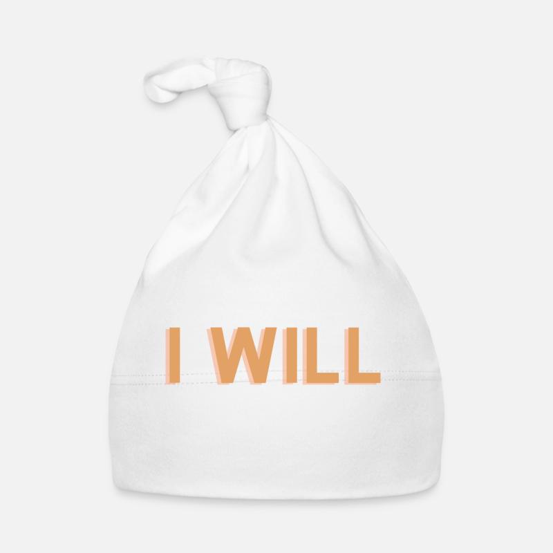Je le ferai - Citation chrétienne Bonnet bio Bébé