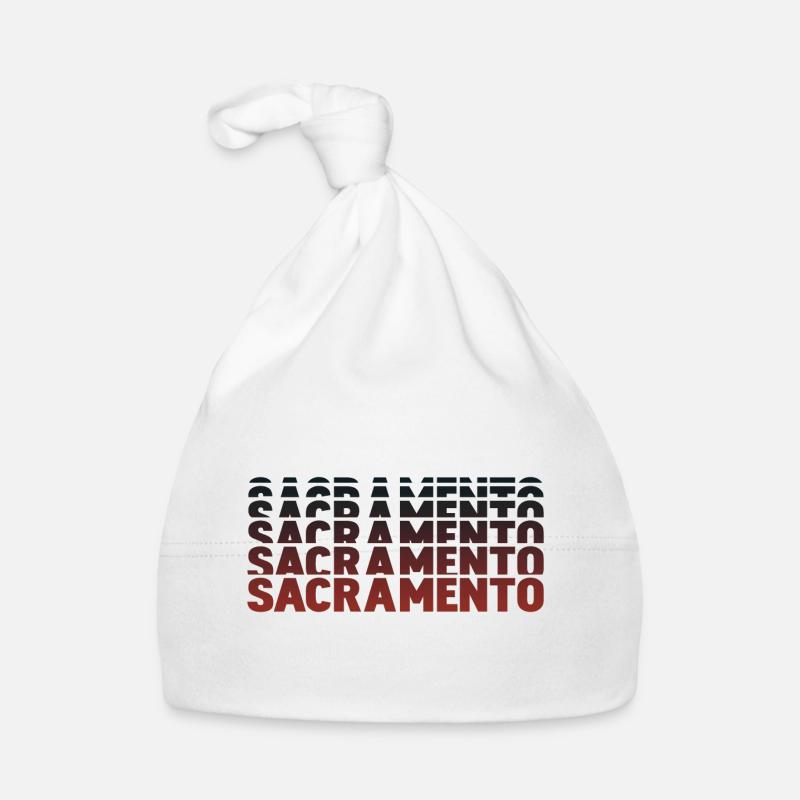 Sacramento Gradient Lettering Multiple Organic Baby Cap