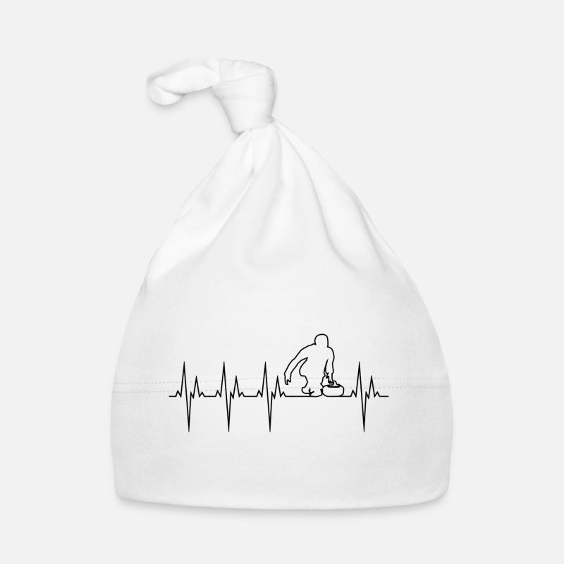 Curling électrocardiogramme ECG Bonnet bio Bébé