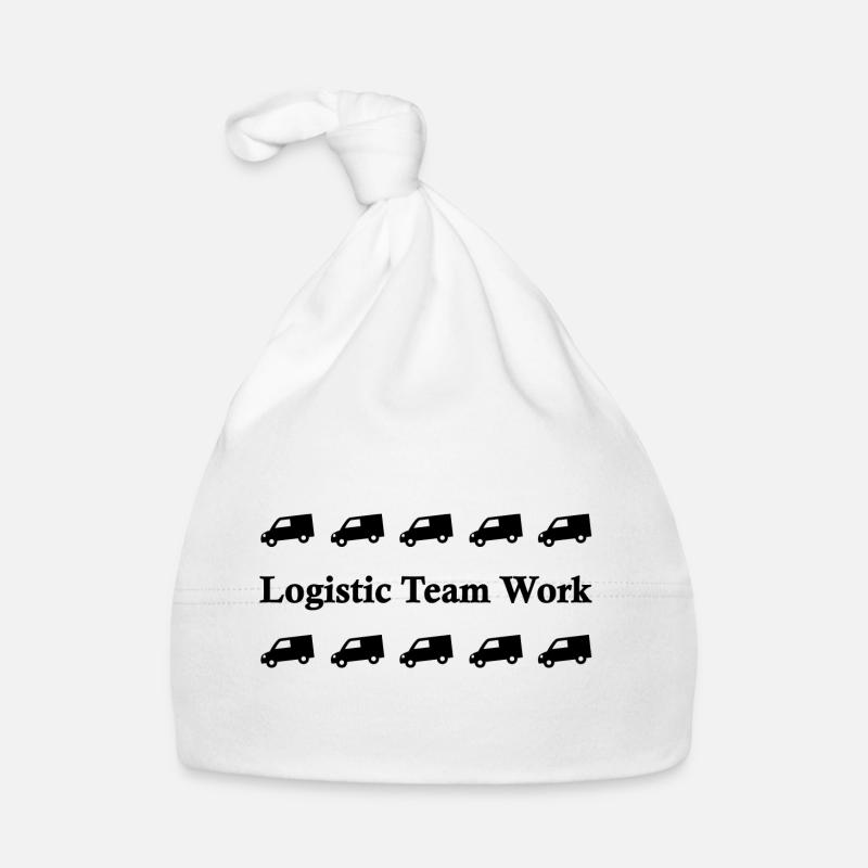 Transport and Logistics Team Work Organic Baby Cap