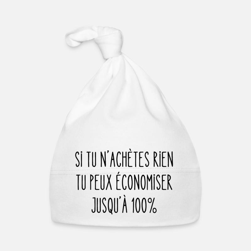 si tu n achètes rien Bonnet bio Bébé