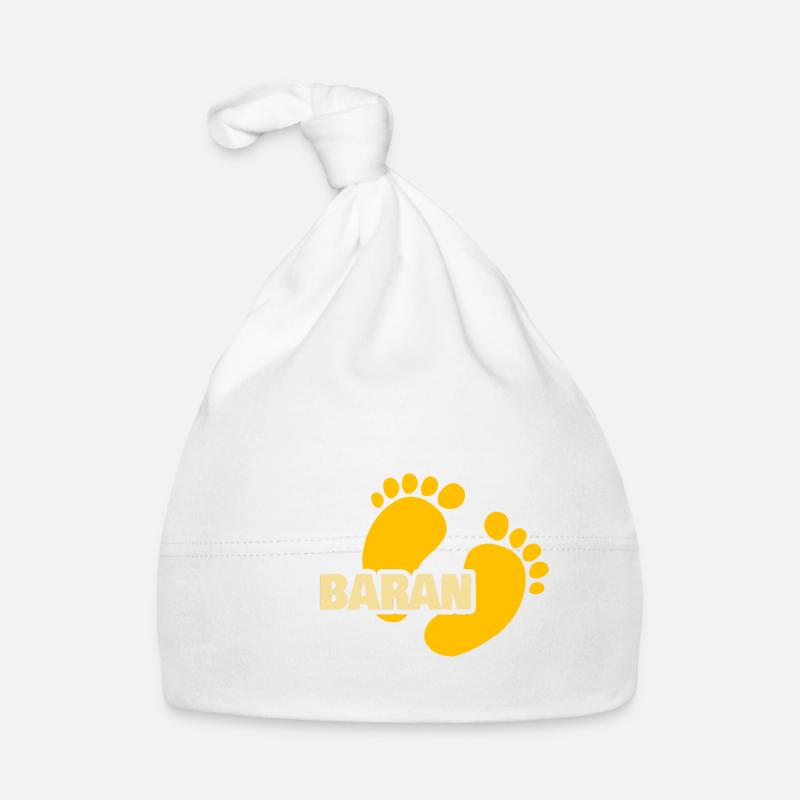 Gift for Baran Organic Baby Cap