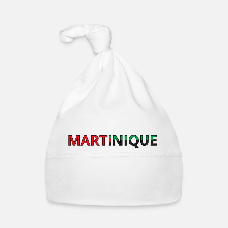 Martinique Flagge Baby Bio-Mütze
