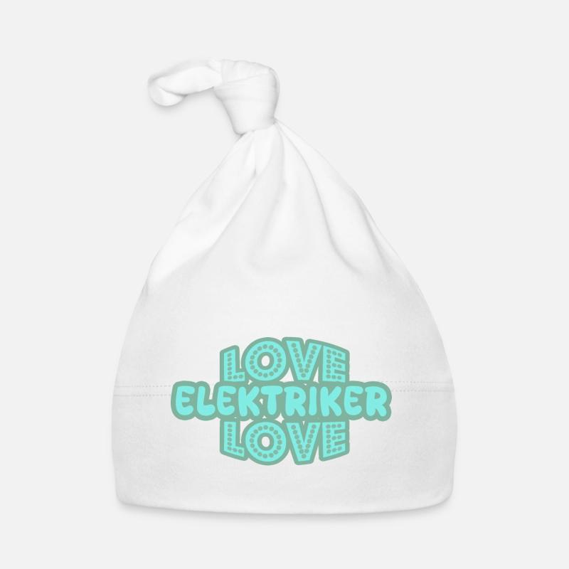 Elektriker Baby Bio-Mütze