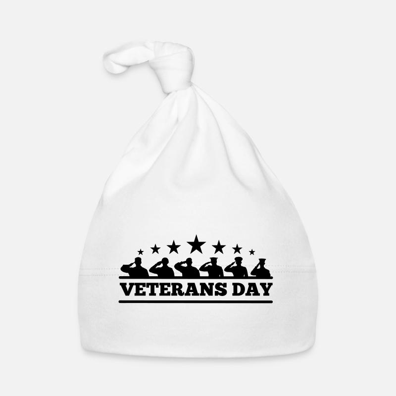 Emblem Veterans Day Baby Bio-Mütze