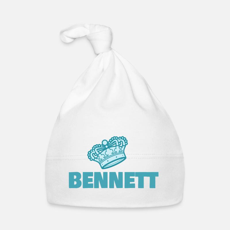 Bennett as a given name Organic Baby Cap