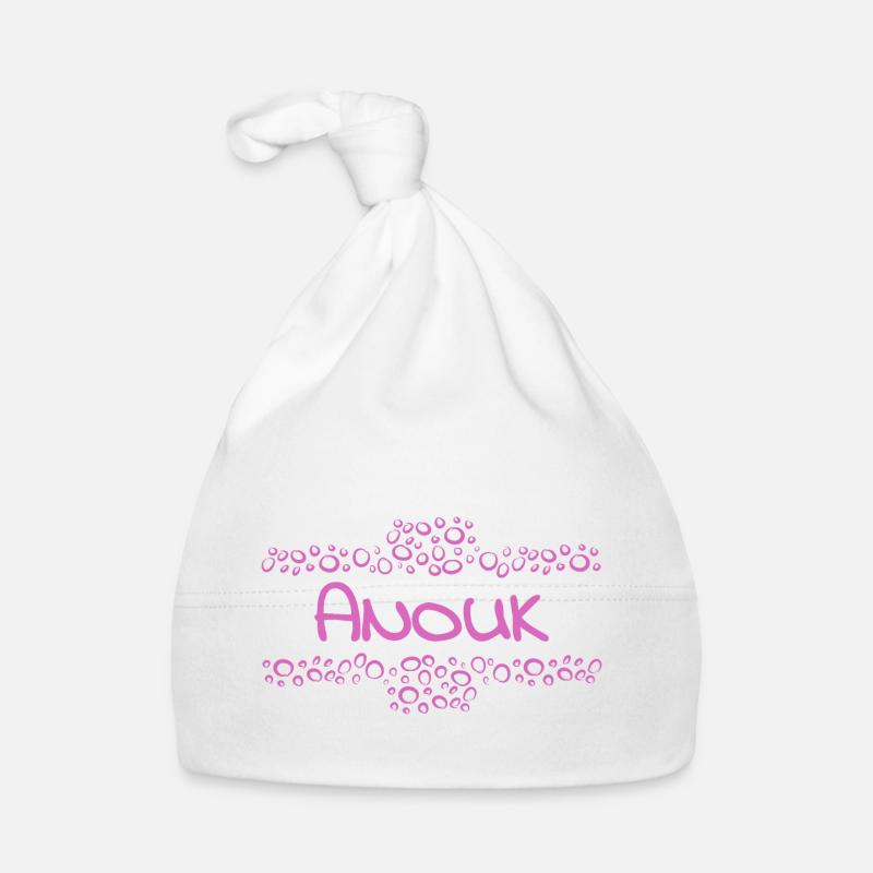 Anouk comme prénom Bonnet bio Bébé