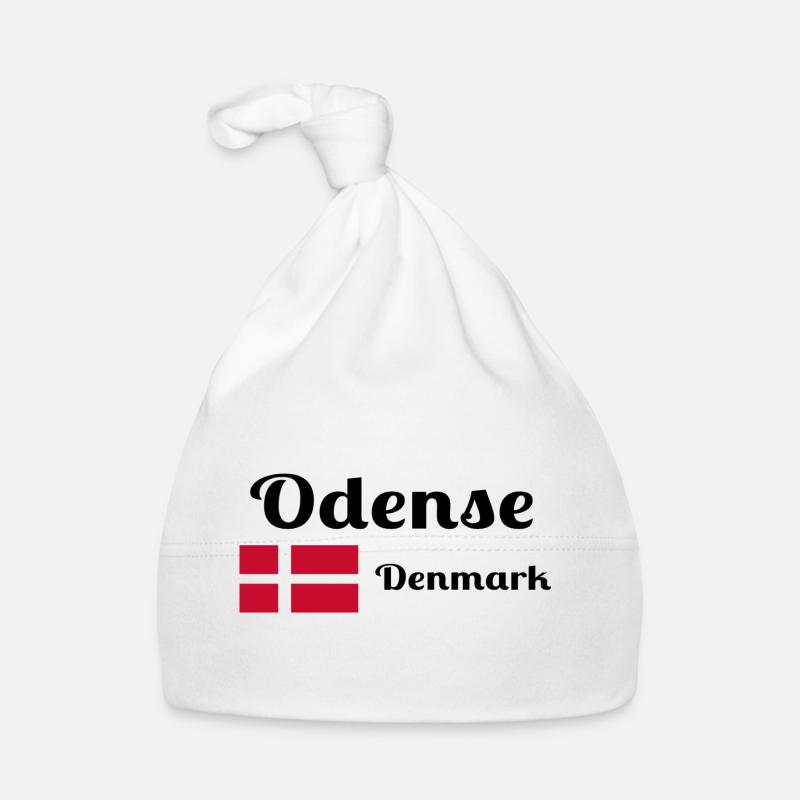 Odense, Danemark - Imprimés élégants Bonnet bio Bébé